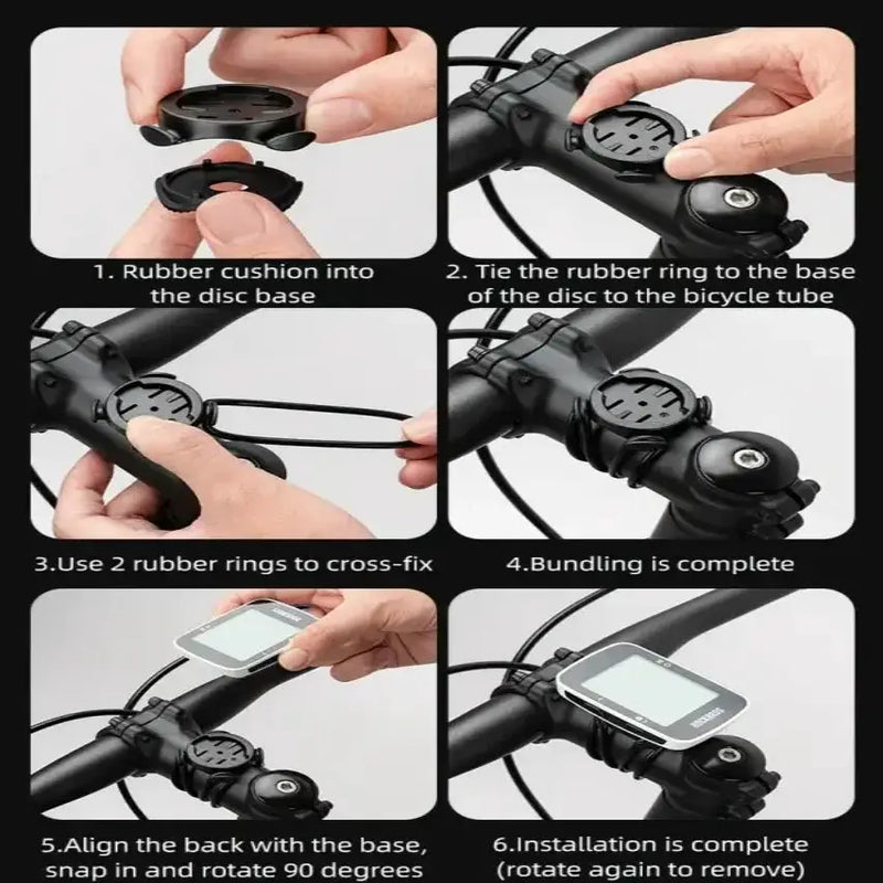 Rockbros Wireless Bluetooth GPS Bicycle Computer, IPX7 Waterproof Speedometer by Habicare