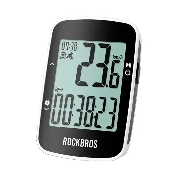 Rockbros Wireless Bluetooth GPS Bicycle Computer, IPX7 Waterproof Speedometer by Habicare