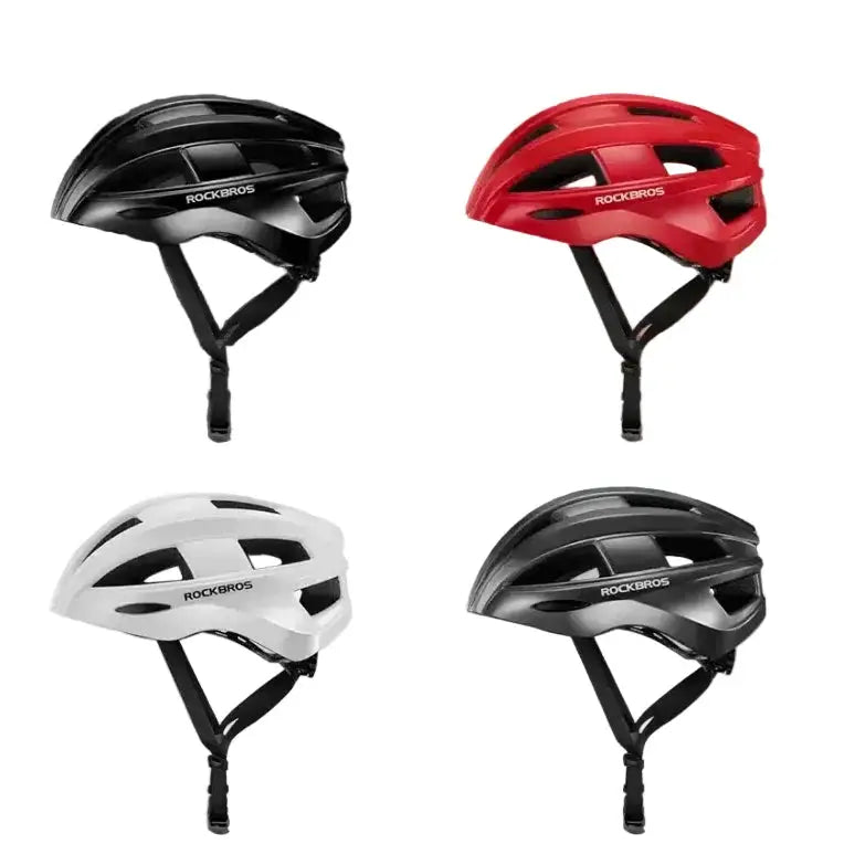 Rechargeable LED Bicycle Helmet with Rear Light (different colours available) by Habicare