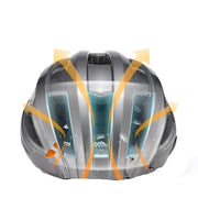 Rechargeable LED Bicycle Helmet with Rear Light (different colours available) by Habicare