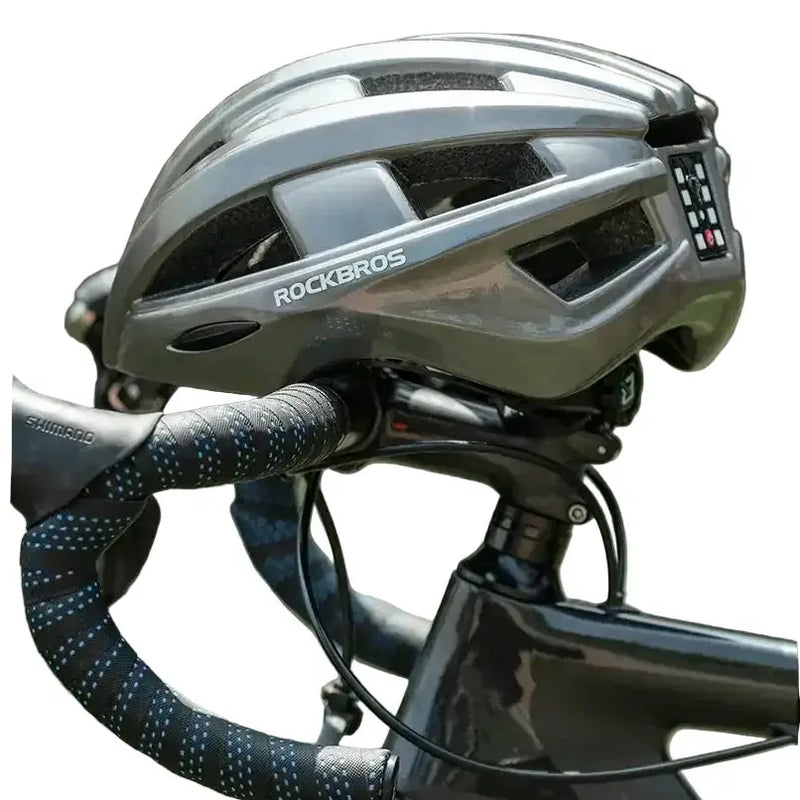 Rechargeable LED Bicycle Helmet with Rear Light (different colours available) by Habicare