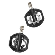 Habicare 2-in-1 MTB Bike Pedals, Flat & SPD Compatible 2-in-1 MTB Bike Pedals, Flat & SPD Compatible
