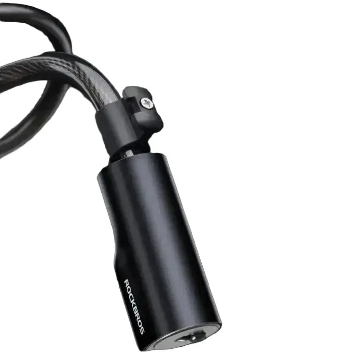Portable Zinc Alloy Bicycle Cable Lock with Keys by Habicare