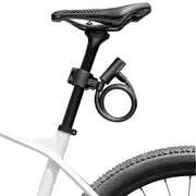 Portable Zinc Alloy Bicycle Cable Lock with Keys by Habicare