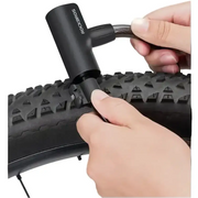 Portable Zinc Alloy Bicycle Cable Lock with Keys by Habicare