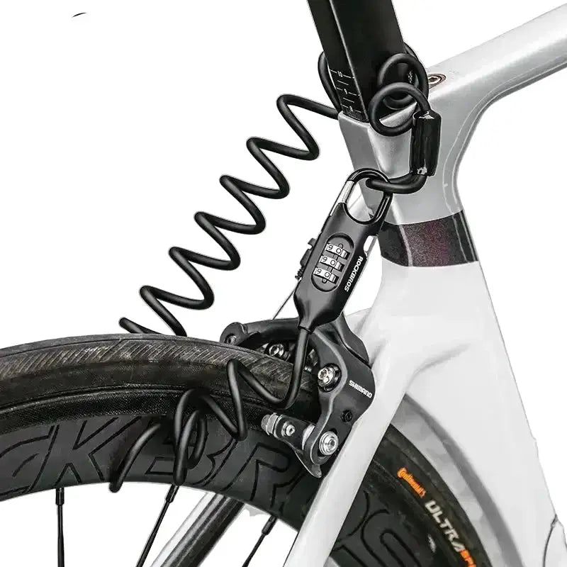 Rockbros Mini 3-Digit Combination Steel Cable Lock by Habicare