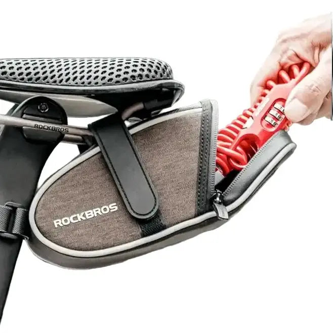 Rockbros Mini 3-Digit Combination Steel Cable Lock by Habicare