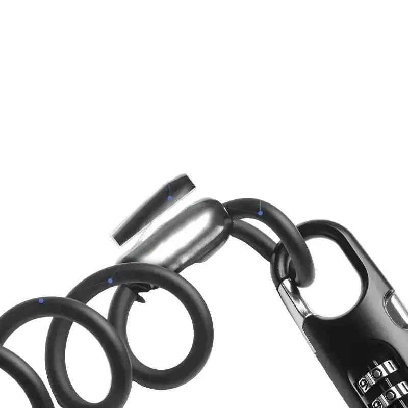 Rockbros Mini 3-Digit Combination Steel Cable Lock by Habicare