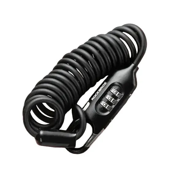 Rockbros Mini 3-Digit Combination Steel Cable Lock by Habicare