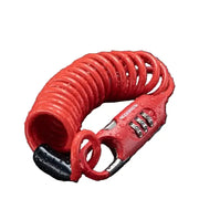 Rockbros Mini 3-Digit Combination Steel Cable Lock by Habicare