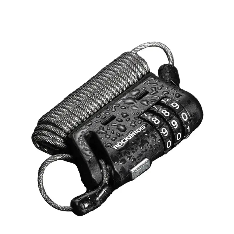 Rockbros Mini 3-Digit Combination Cable Lock by Habicare