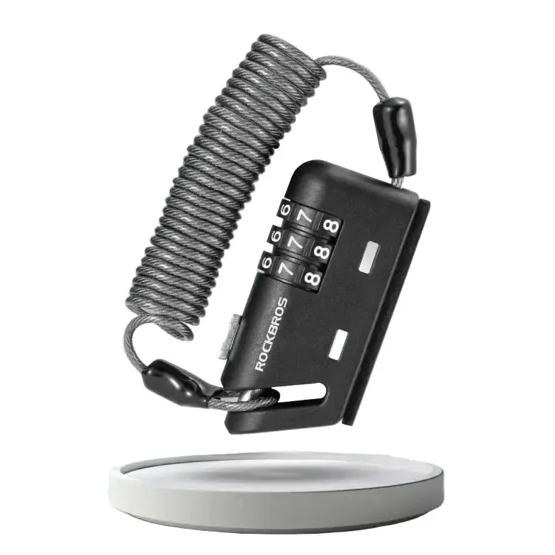 Rockbros Mini 3-Digit Combination Cable Lock by Habicare