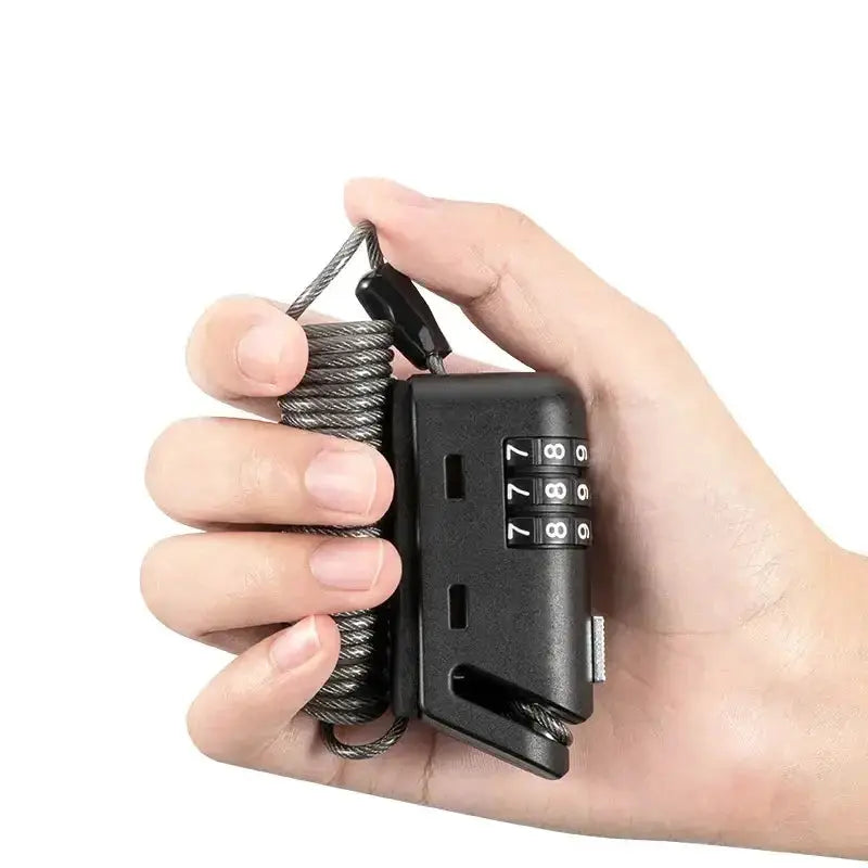 Rockbros Mini 3-Digit Combination Cable Lock by Habicare
