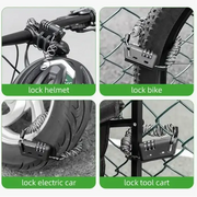 Rockbros Mini 3-Digit Combination Cable Lock by Habicare