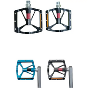 Rockbros Alloy Bearing MTB Bike Pedals, Reflective Anti-Slip Flat Platform by Habicare