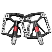 Rockbros Alloy Bearing MTB Bike Pedals, Reflective Anti-Slip Flat Platform by Habicare