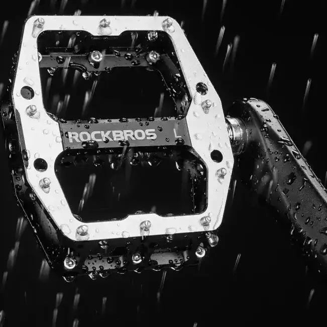 Rockbros Aluminum Alloy Sealed Bearing MTB & Road Bike Pedals by Habicare