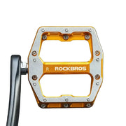 Rockbros Aluminum Alloy Sealed Bearing MTB & Road Bike Pedals by Habicare