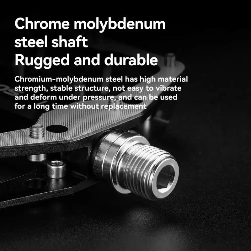Rockbros Aluminum Alloy Sealed Bearing MTB & Road Bike Pedals by Habicare
