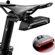 Wireless LED Bicycle Seatpost Tail Light with Remote Contro by Habicare