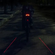Wireless LED Bicycle Seatpost Tail Light with Remote Contro by Habicare