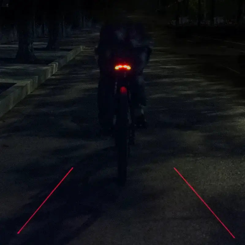 Wireless LED Bicycle Seatpost Tail Light with Remote Contro by Habicare