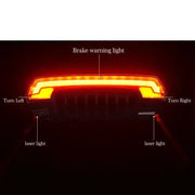 Wireless LED Bicycle Seatpost Tail Light with Remote Contro by Habicare