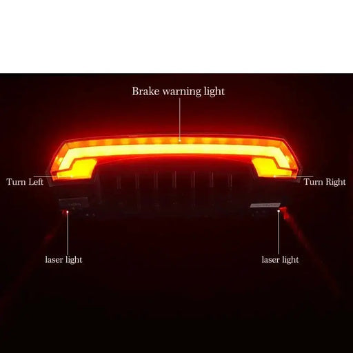 Habicare Wireless LED Bicycle Seatpost Tail Light with Remote Contro Wireless LED Bicycle Seatpost Tail Light with Remote Contro