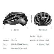 Lightweight MTB & Road Cycling Helmet by Habicare