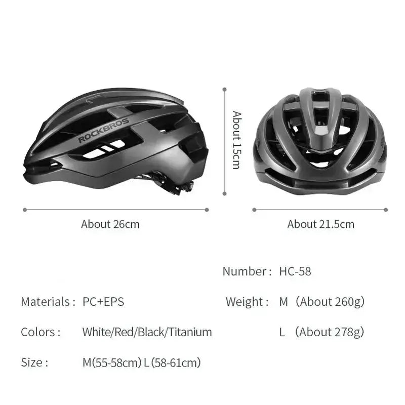 Lightweight MTB & Road Cycling Helmet by Habicare