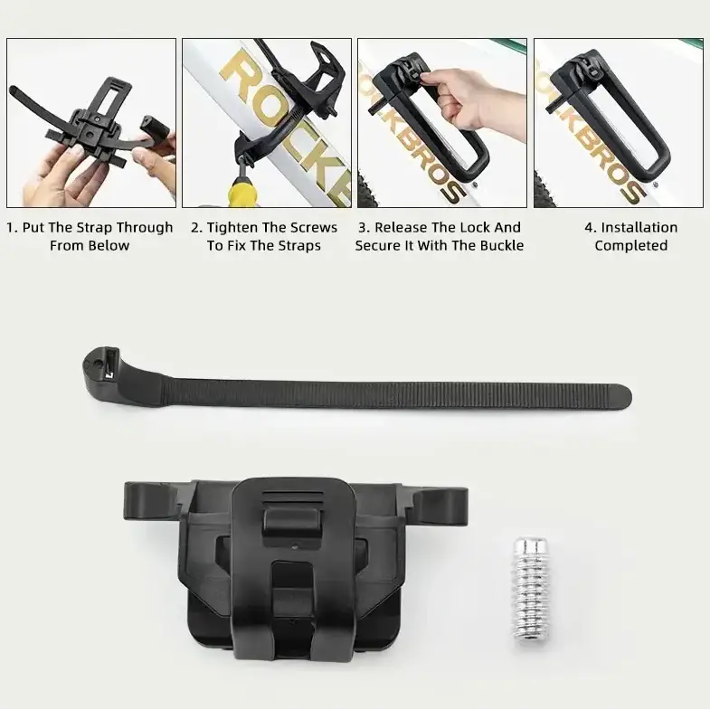 Silicone U-Shaped Anti-Theft Lock for Bicycle, Motorcycle & E-Bikes by Habicare