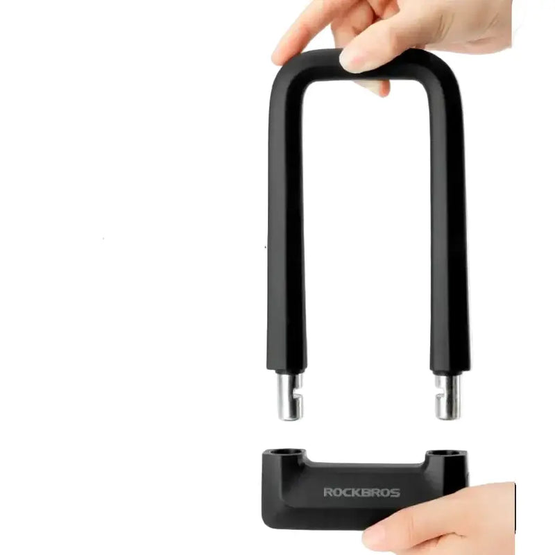 Silicone U-Shaped Anti-Theft Lock for Bicycle, Motorcycle & E-Bikes by Habicare