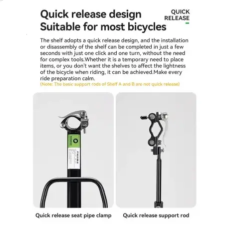 Aluminum Alloy MTB Bicycle Rear Rack by Habicare