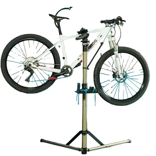 Habicare Adjustable Foldable Bicycle Repair Stand with Tool Tray Adjustable Foldable Bicycle Repair Stand with Tool Tray