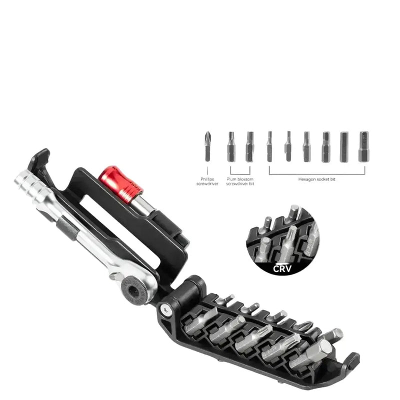 Habicare Multifunctional Bicycle Ratchet Wrench Set Multifunctional Bicycle Ratchet Wrench Set