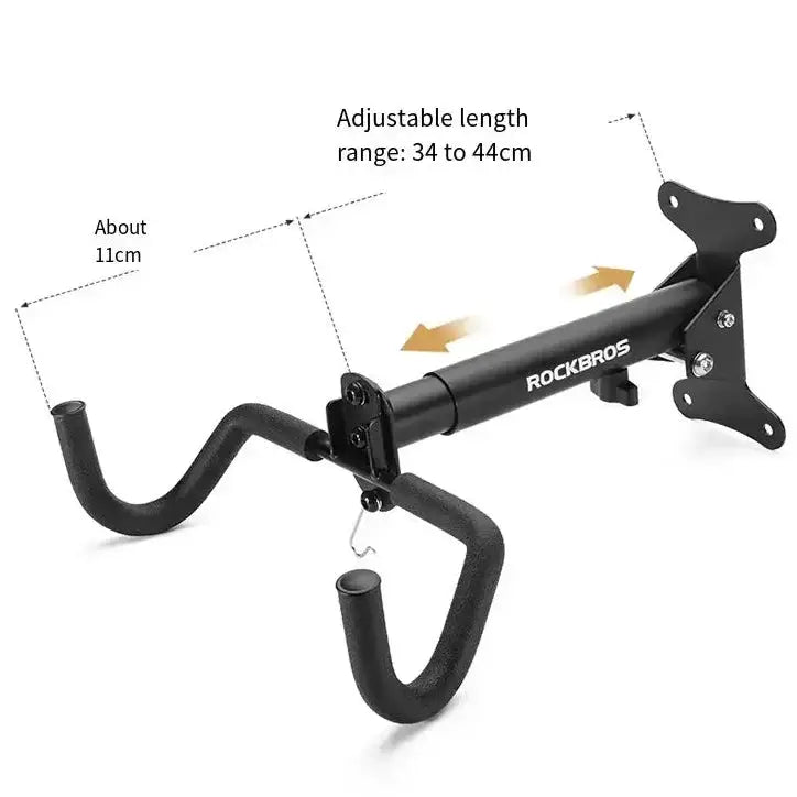 Adjustable Bicycle Wall Mount Rack by Habicare