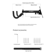 Adjustable Bicycle Wall Mount Rack by Habicare