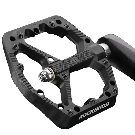Habicare Ultralight Nylon MTB Bike Pedals, Sealed Bearings, Wide Non-Slip Platform Ultralight Nylon MTB Bike Pedals, Sealed Bearings, Wide Non-Slip Platform