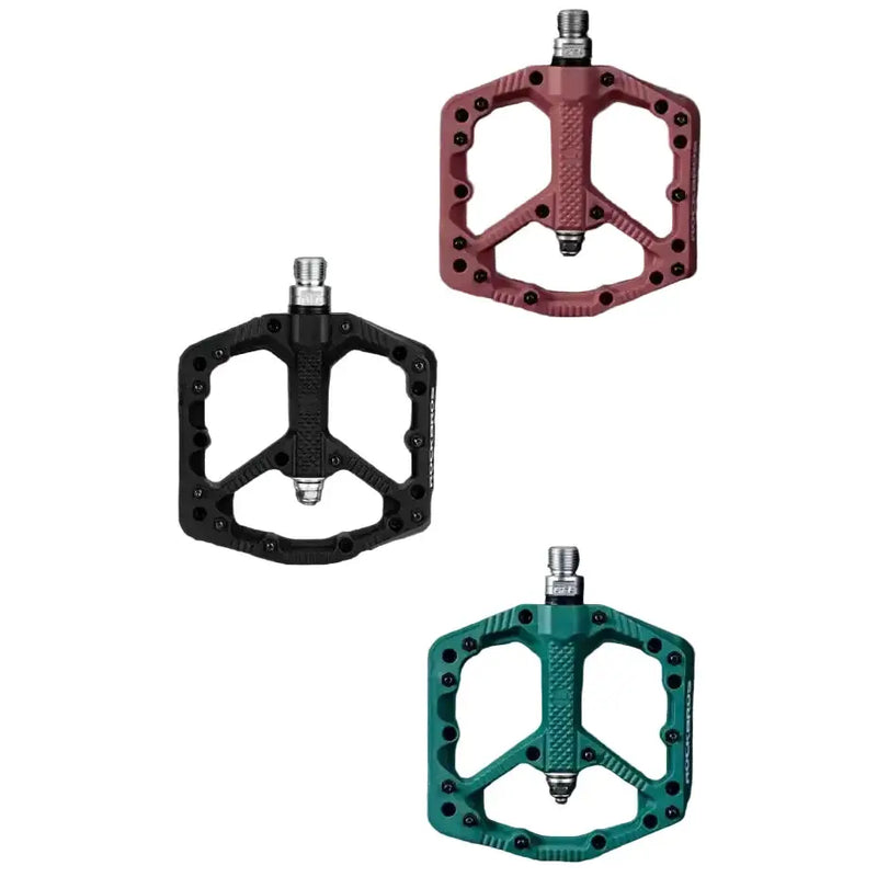 Habicare Ultralight Nylon MTB Bike Pedals, Sealed Bearings, Wide Non-Slip Platform Ultralight Nylon MTB Bike Pedals, Sealed Bearings, Wide Non-Slip Platform