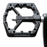 Habicare Ultralight Nylon MTB Bike Pedals, Sealed Bearings, Wide Non-Slip Platform Ultralight Nylon MTB Bike Pedals, Sealed Bearings, Wide Non-Slip Platform