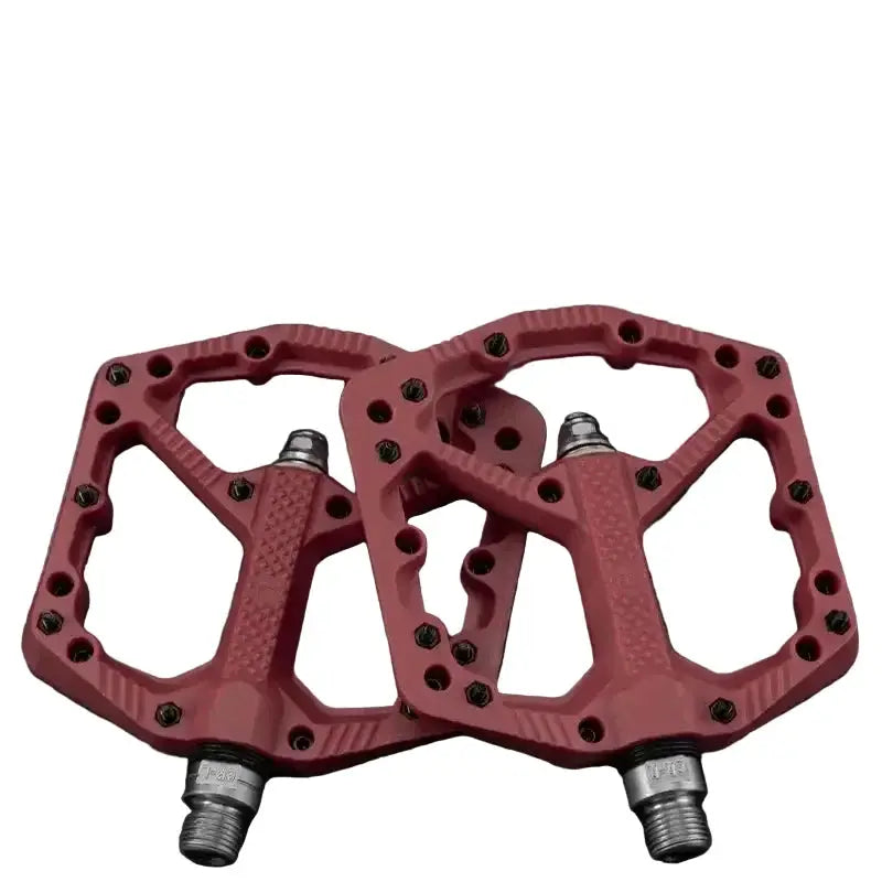 Habicare Ultralight Nylon MTB Bike Pedals, Sealed Bearings, Wide Non-Slip Platform Ultralight Nylon MTB Bike Pedals, Sealed Bearings, Wide Non-Slip Platform