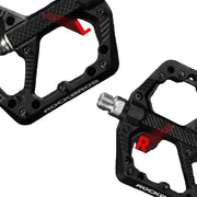 Habicare Ultralight Nylon MTB Bike Pedals, Sealed Bearings, Wide Non-Slip Platform Ultralight Nylon MTB Bike Pedals, Sealed Bearings, Wide Non-Slip Platform