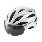 Habicare Adjustable Cycling Helmet 58–62cm with Integrated Magnetic Goggles Adjustable Cycling Helmet 58–62cm with Integrated Magnetic Goggles
