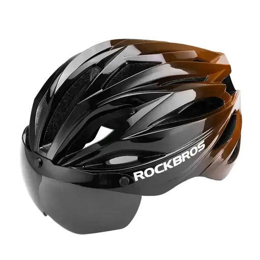 Habicare Adjustable Cycling Helmet 58–62cm with Integrated Magnetic Goggles Adjustable Cycling Helmet 58–62cm with Integrated Magnetic Goggles