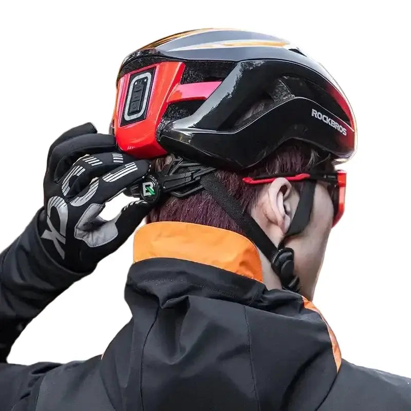 Cycling Helmet with Rechargeable Type-C LED Light by Habicare