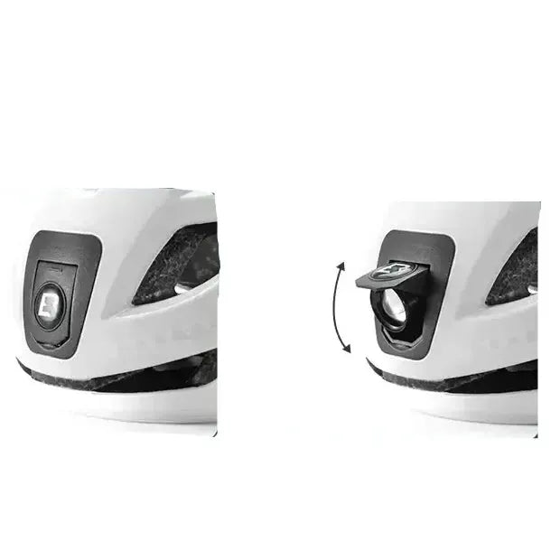 Cycling Helmet with Rechargeable Type-C LED Light by Habicare