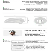 Lightweight Cycling Helmet (different colours available) by Habicare