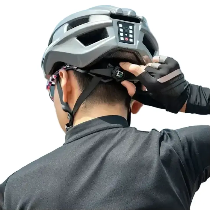 Cycling Helmet with USB Rechargeable Rear Light by Habicare