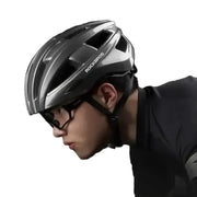 Cycling Helmet with USB Rechargeable Rear Light by Habicare