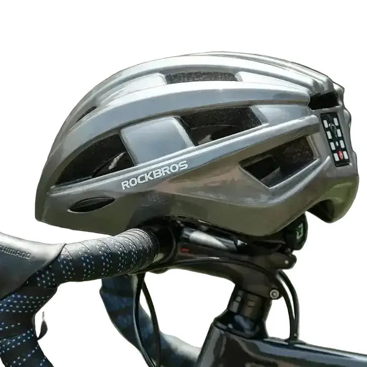 Cycling Helmet with USB Rechargeable Rear Light by Habicare